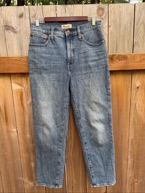 Madewell classic straight jeans